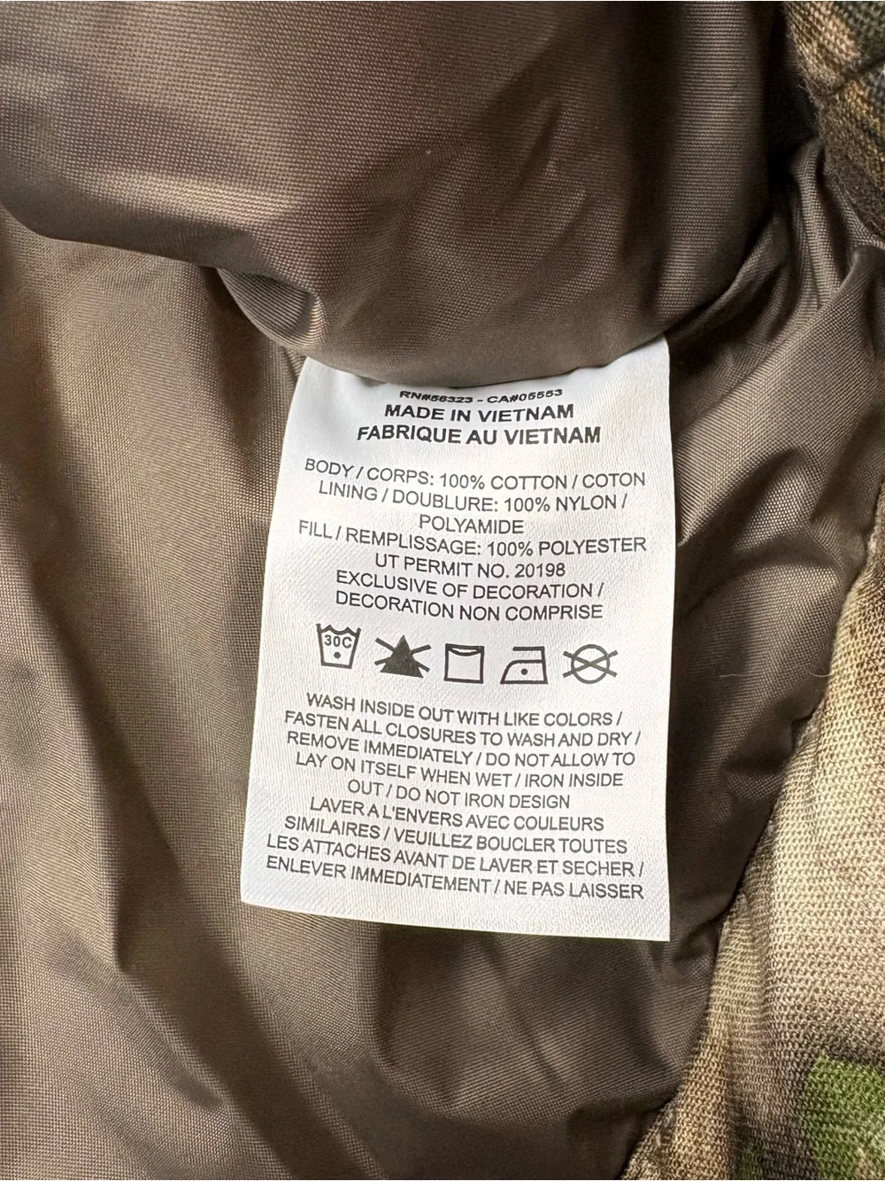 Jordan Flight Chicago Realtree Jacket